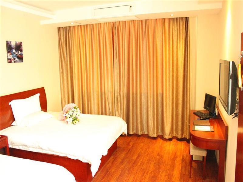 Greentree Inn Shanghai Songjiang University City New Songjiang Road Express Hotel Exterior foto