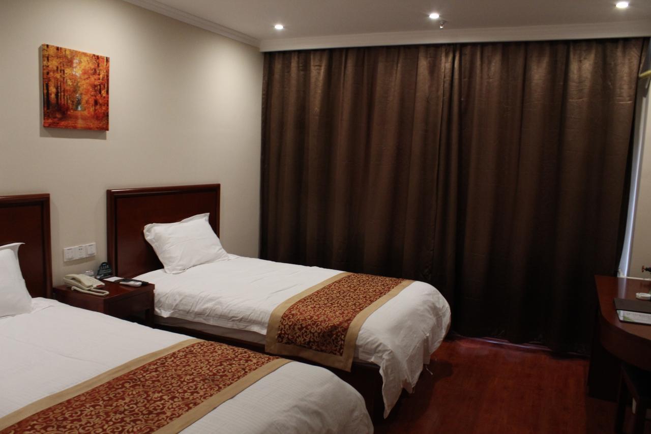 Greentree Inn Shanghai Songjiang University City New Songjiang Road Express Hotel Exterior foto